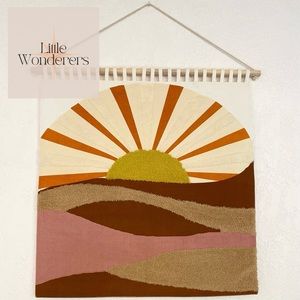 NEW Embroidered Sunshine Wall Tapestry Wall Decor Wall Art